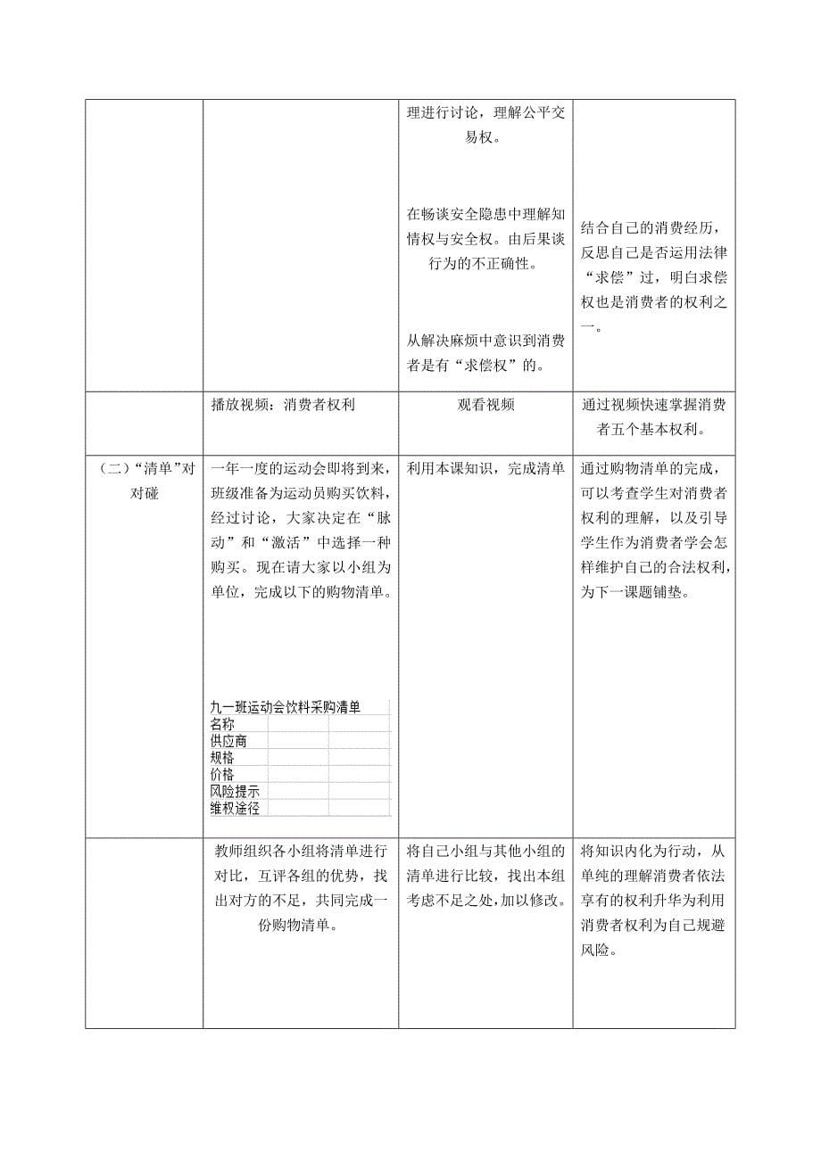 《消费者依法享有的权利》教学设计.docx_第5页