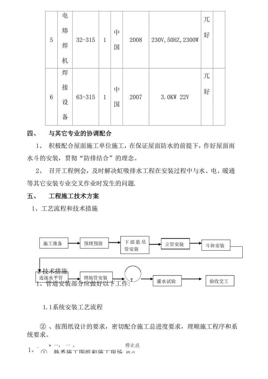 屋面虹吸雨水排水系统施工方案_第3页