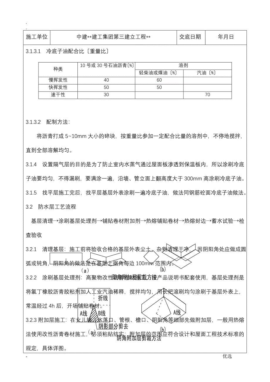 隔气层、防水层技术交底_第5页