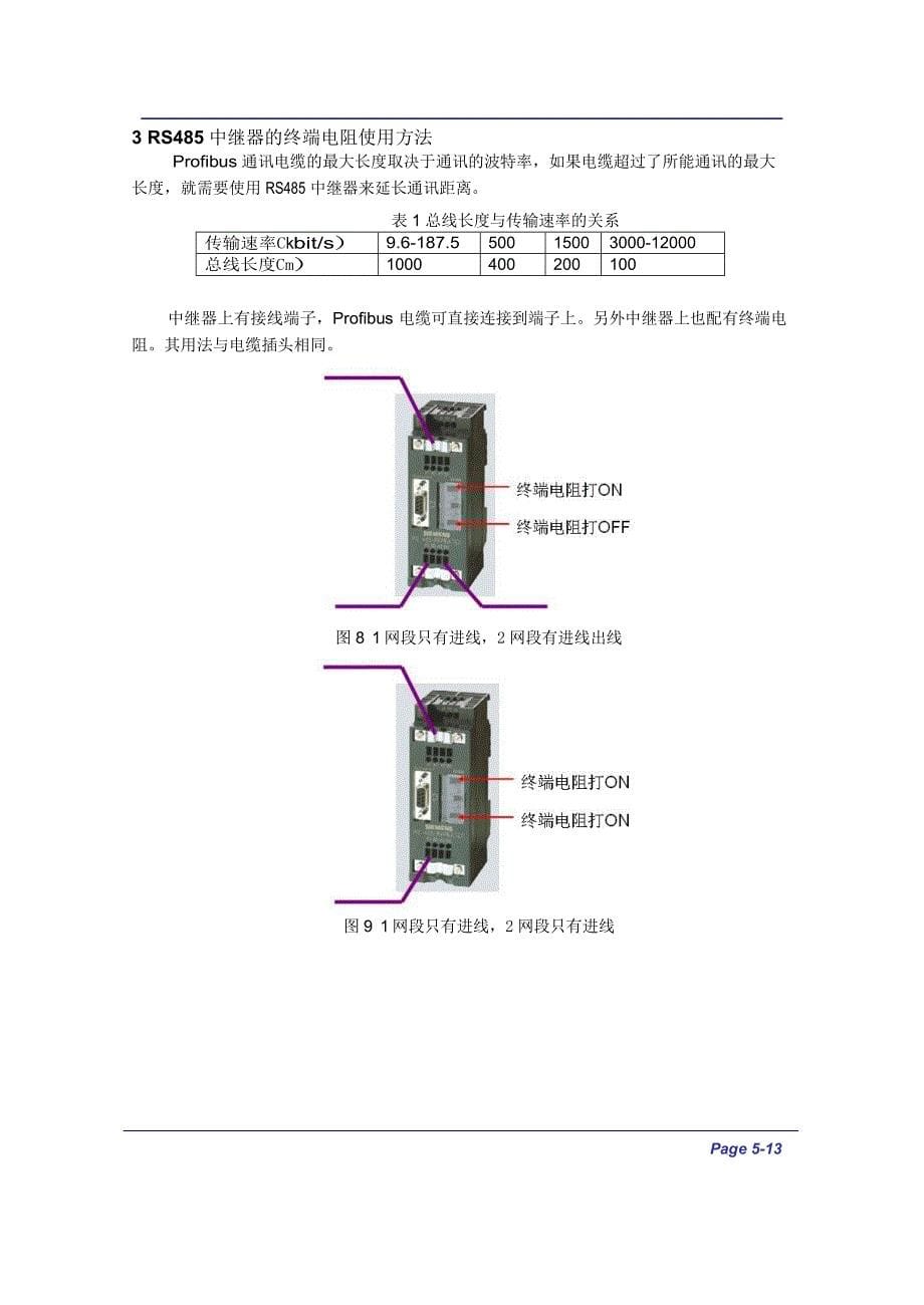 如何正确使用Profibus插头以及终端电阻.doc_第5页