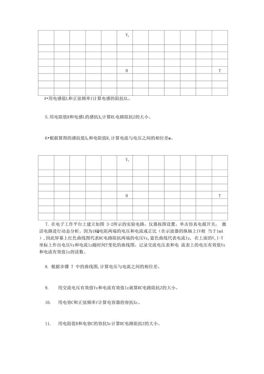 北京邮电大学电路与电子学基础实验报告_第5页