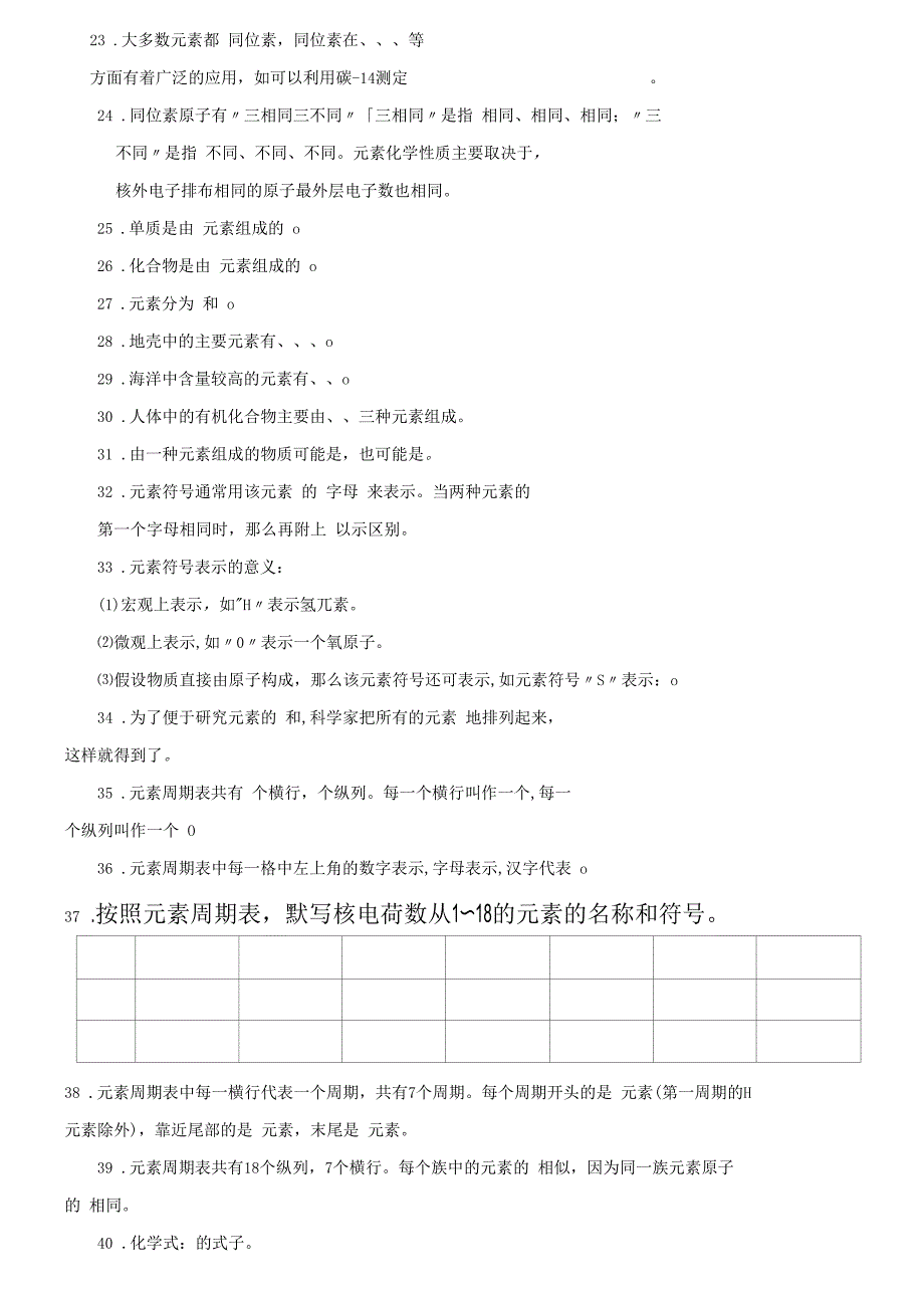 浙教版八年级科学下册-第2章-微粒的模型与符号-知识点清单-概念归纳练习公开课.docx_第2页