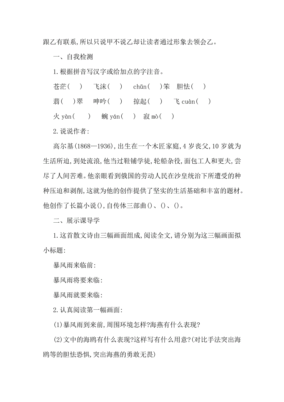 《海燕》导学案.doc_第3页