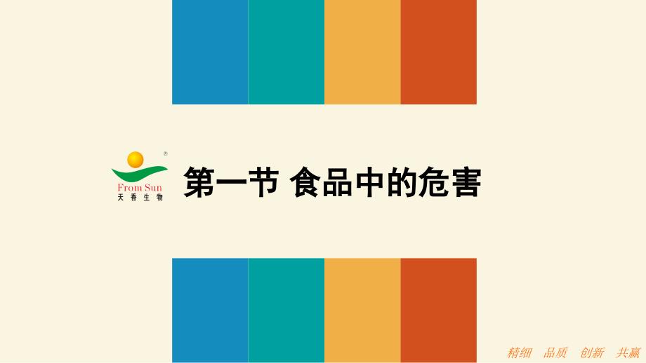 一线员工食品安全知识培训 公司生产部 高质量讲座课件PPT_第4页