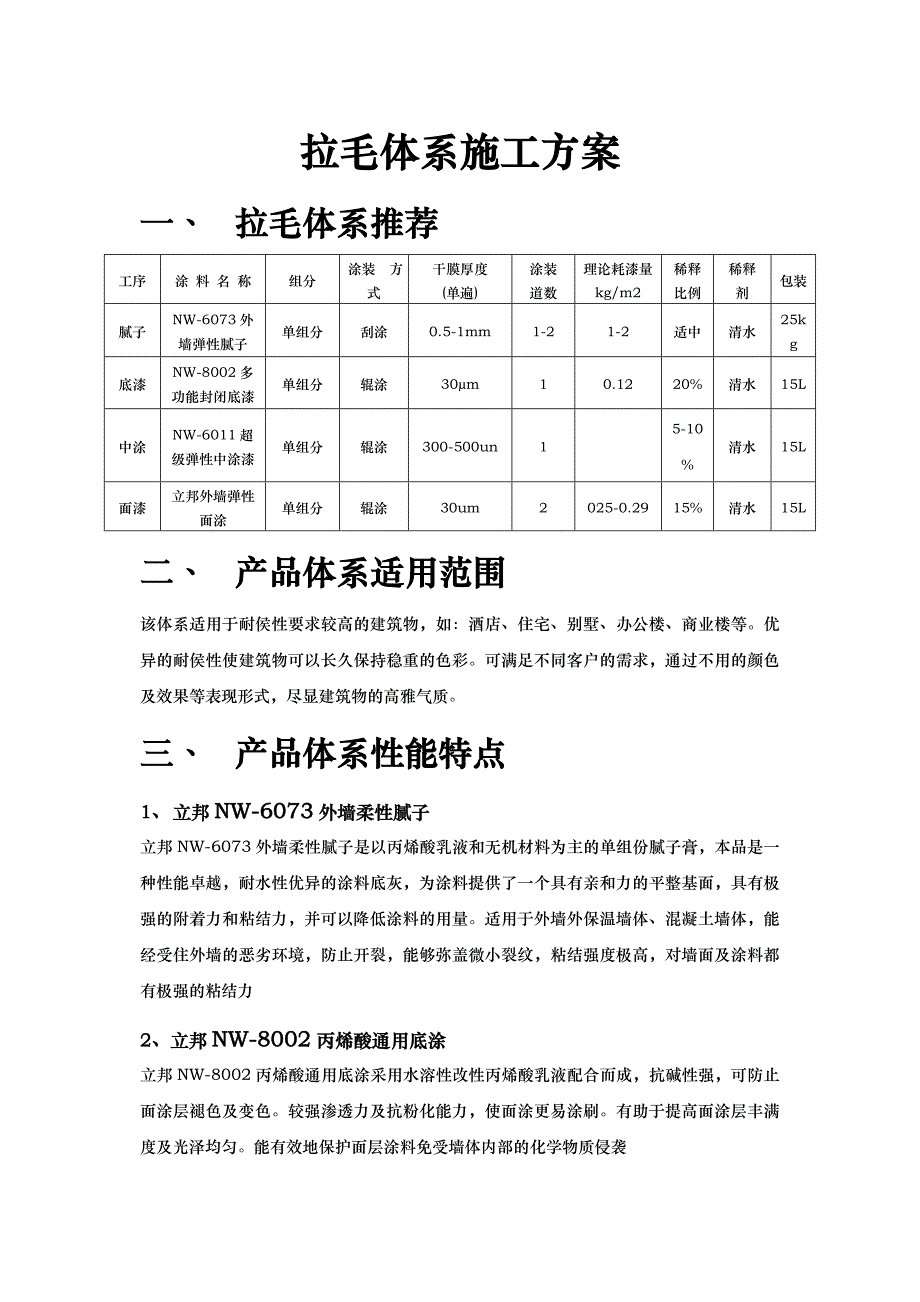 --拉毛体系施工方案_第1页