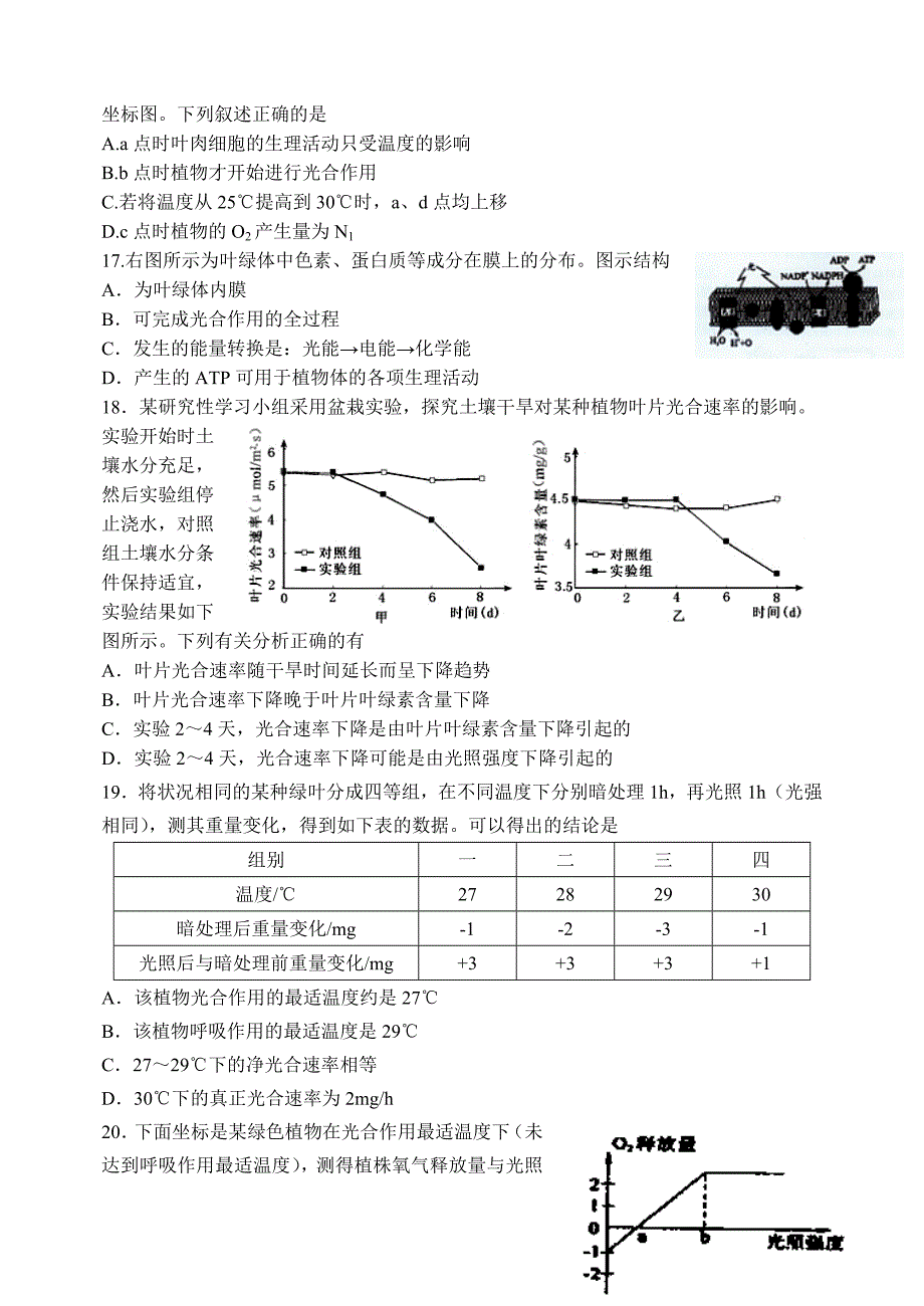 细胞呼吸与光合作用_第4页