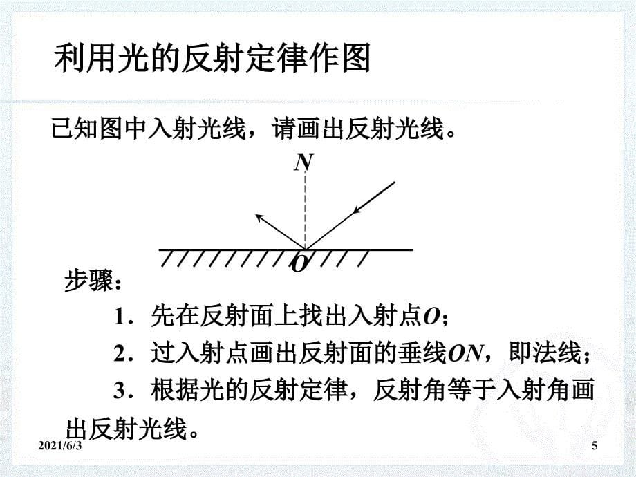 最新人教版物理八年级光的反射课件_第5页