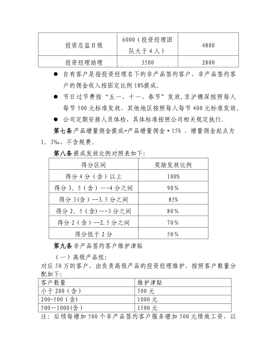 券商财富管理薪酬体系_第2页