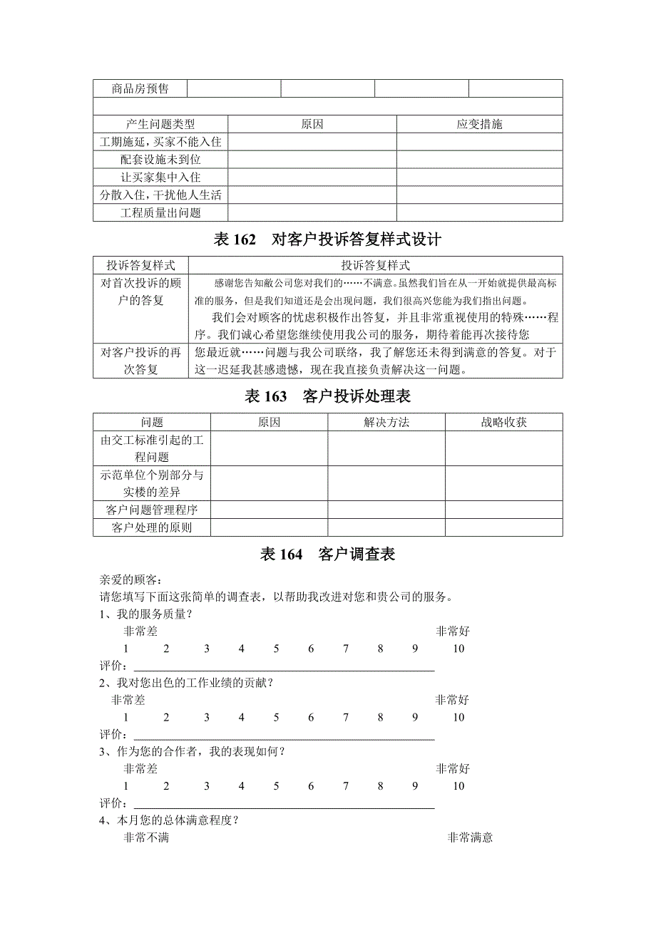 客户关系营销管理表160195_第2页