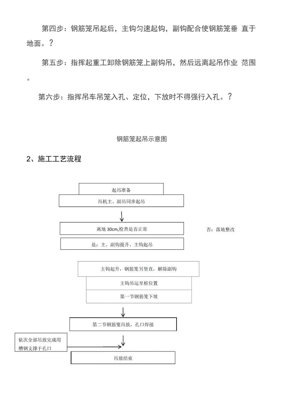 桥梁桩基钢筋笼吊装专项方案_第5页