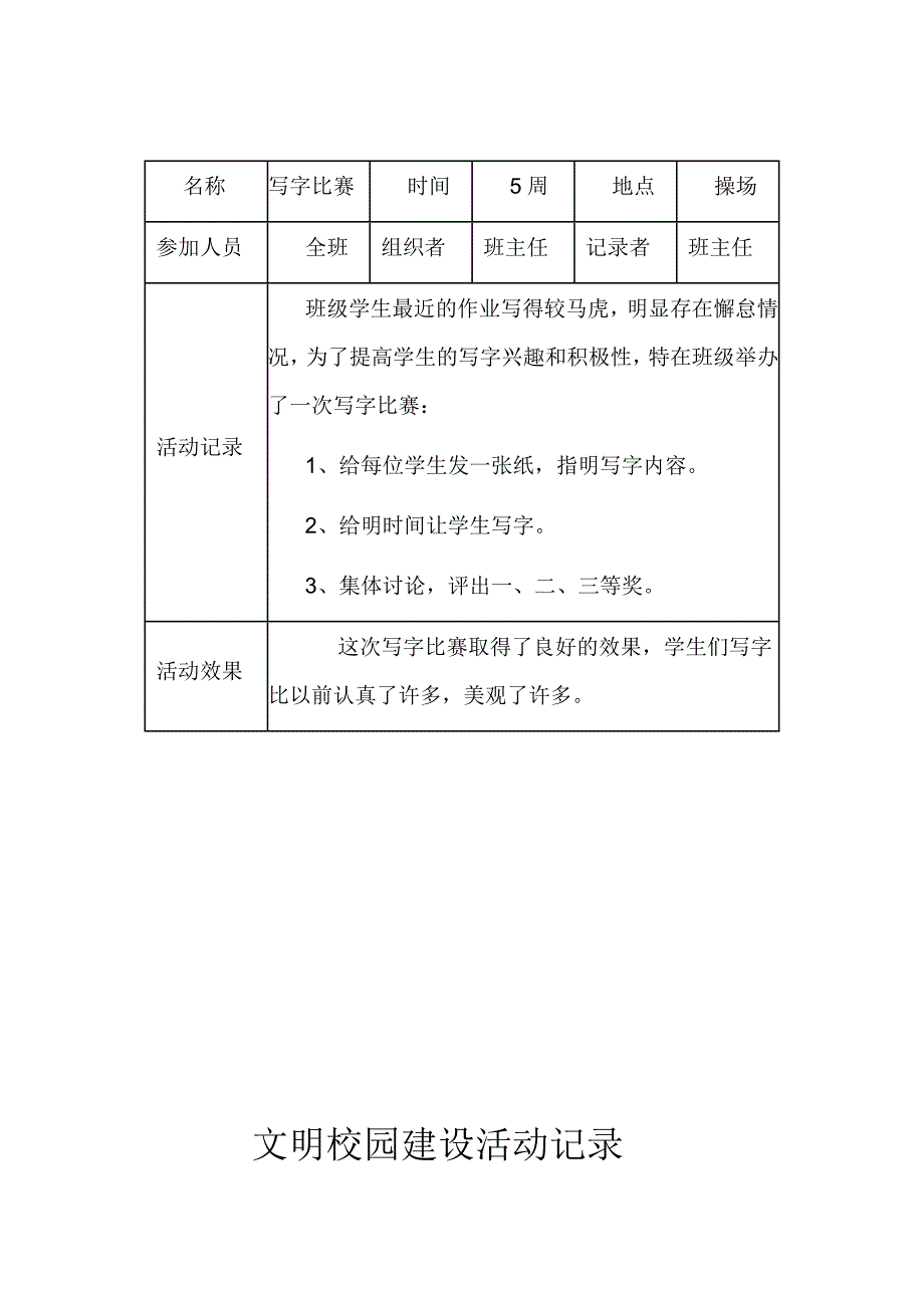 文明校园创建活动记录_第2页