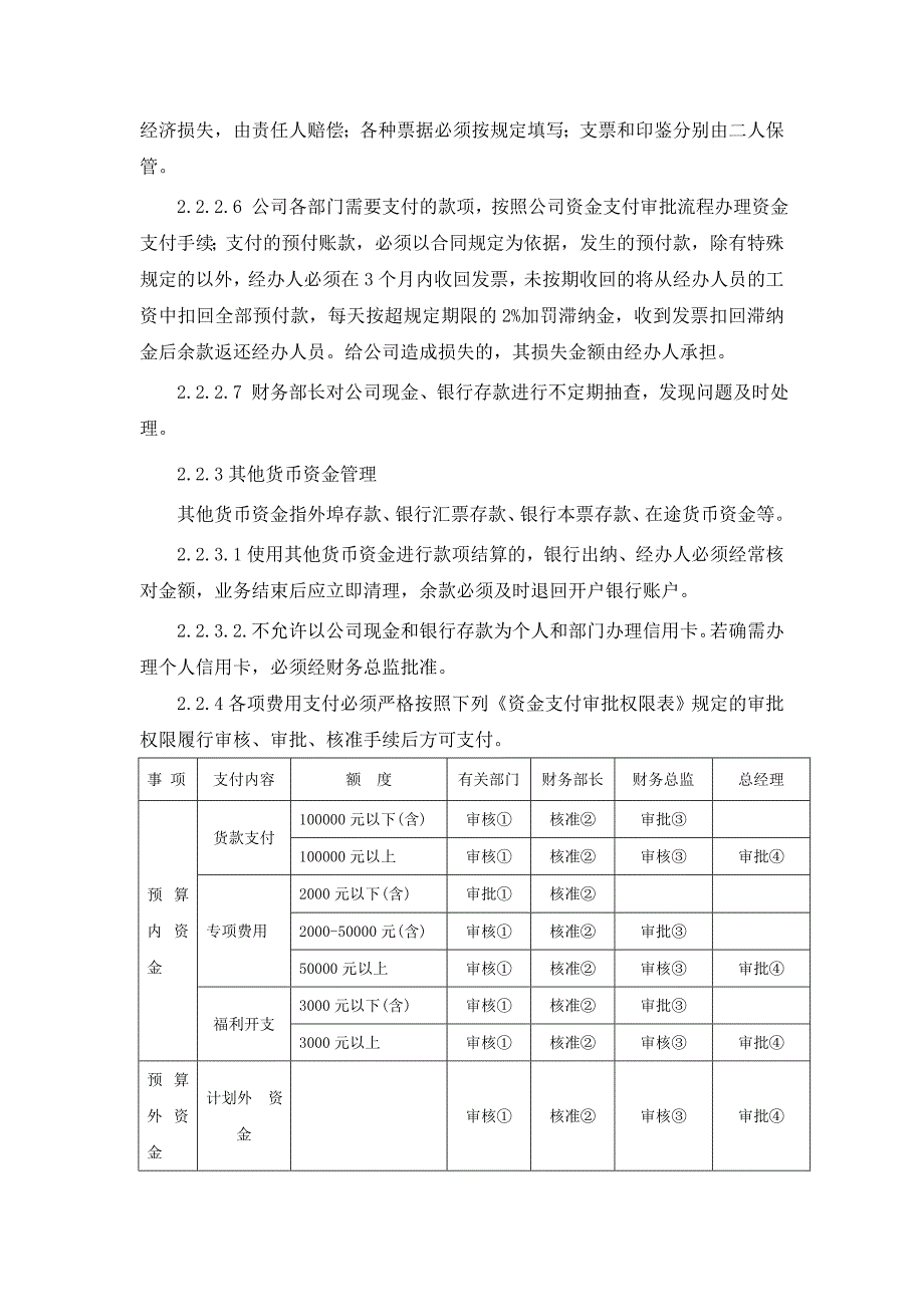 建材公司财务管理制度_第3页