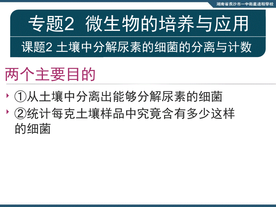 10.07.12高三生物专题2课题2土壤中分解尿素的细菌的分离与计数_第4页