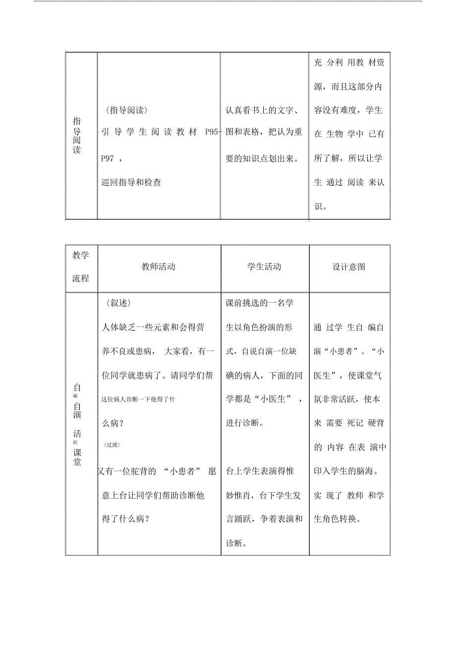 化学元素与人体健康学习的学习的教案.doc_第5页