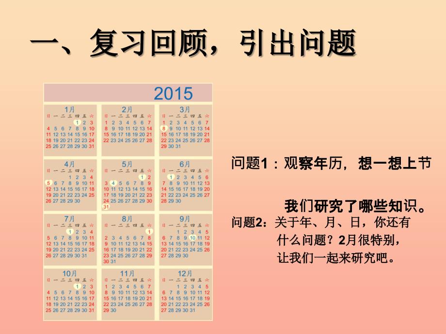 三年级数学下册 4《年、月、日》认识平年、闰年课件 新人教版.ppt_第2页