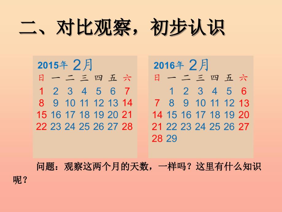 三年级数学下册 4《年、月、日》认识平年、闰年课件 新人教版.ppt_第3页