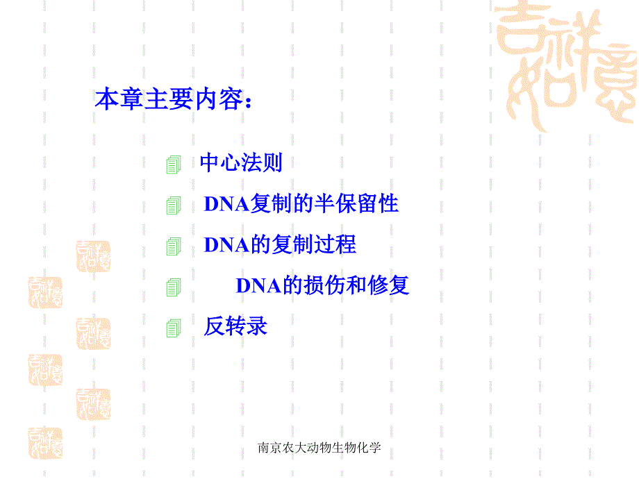 南京农大动物生物化学课件_第2页