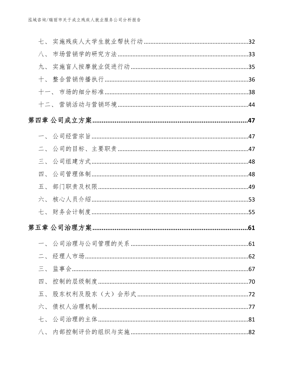 瑞丽市关于成立残疾人就业服务公司分析报告_第2页