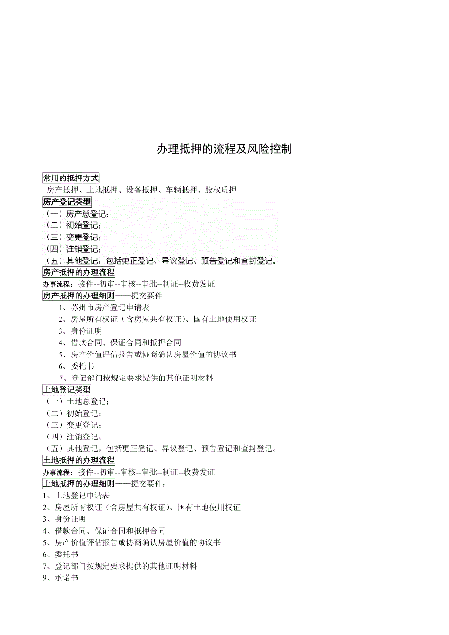 房地产评估及抵押的材料和事宜(苏州).doc_第2页