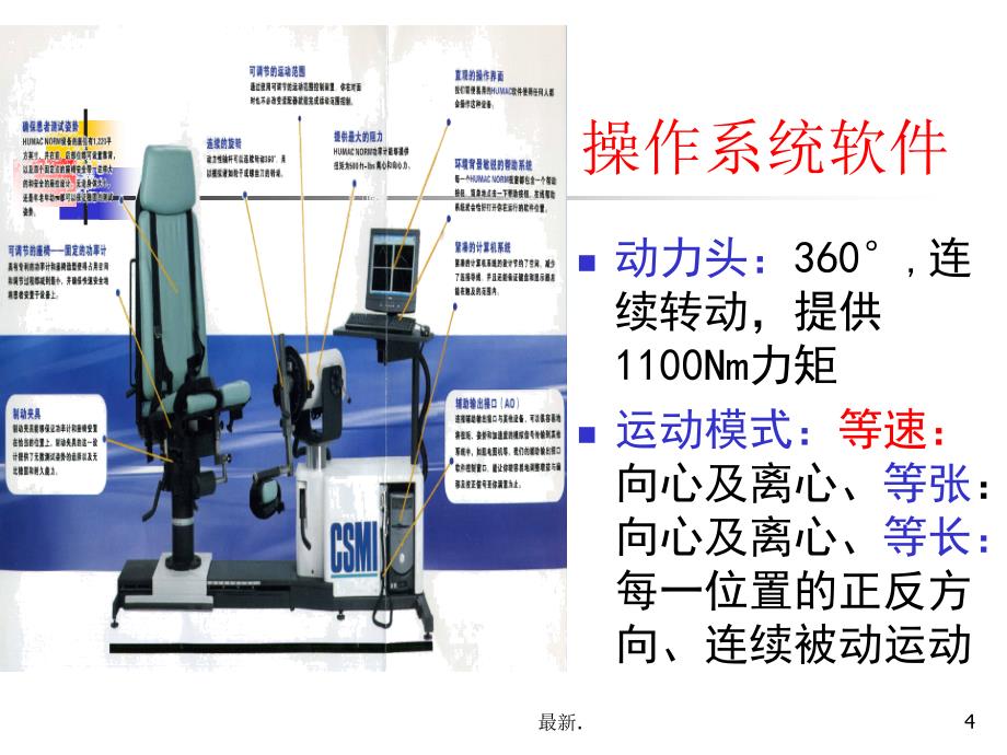 等速肌力测试训练系统ppt课件_第4页