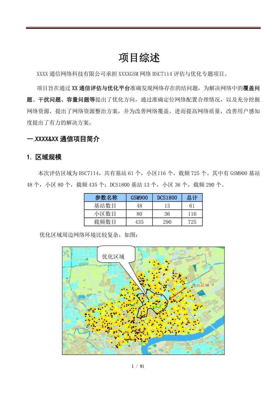 GSM网络评估与解决方案专题报告_第5页