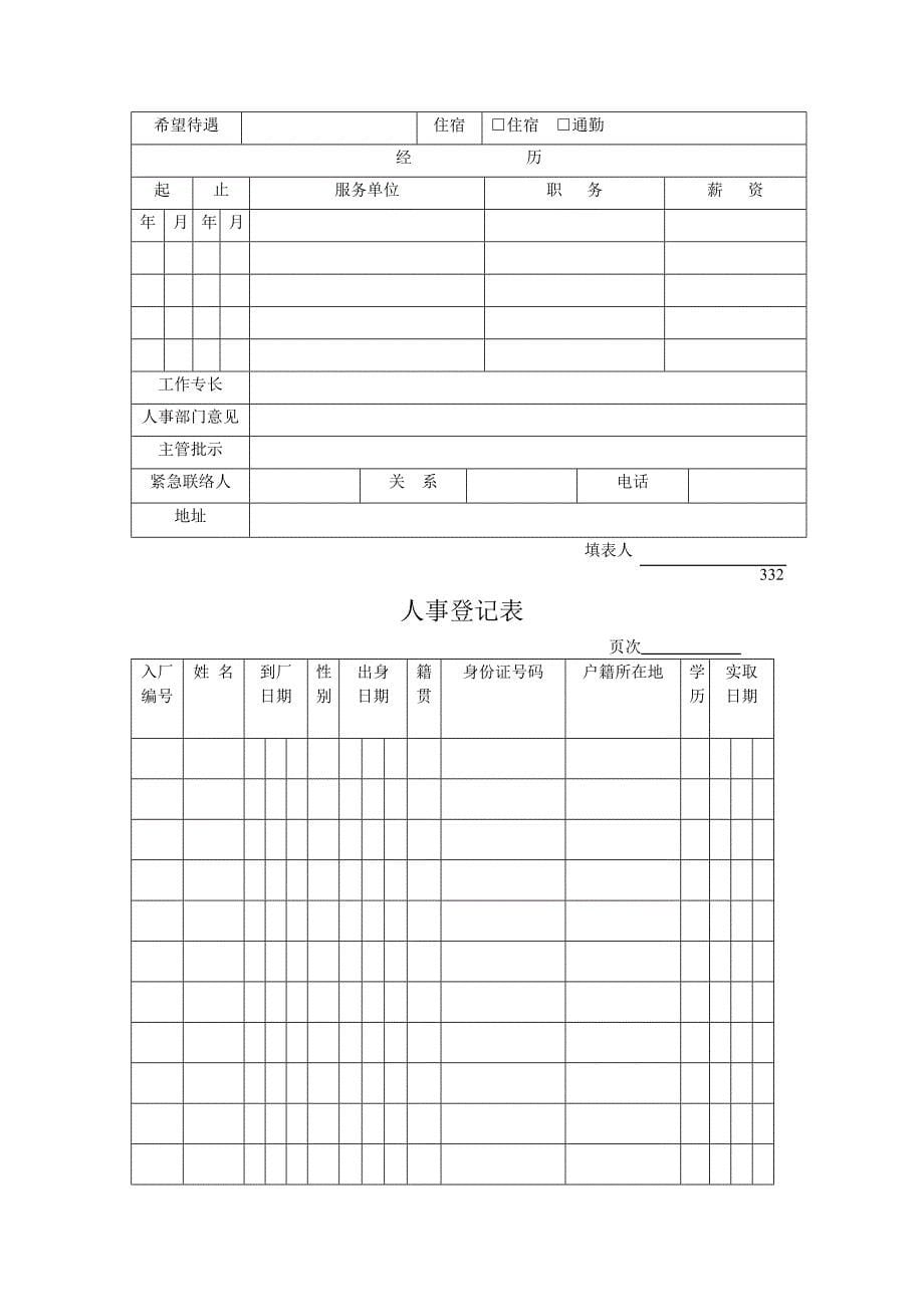 公司管理表格大全38页_第5页