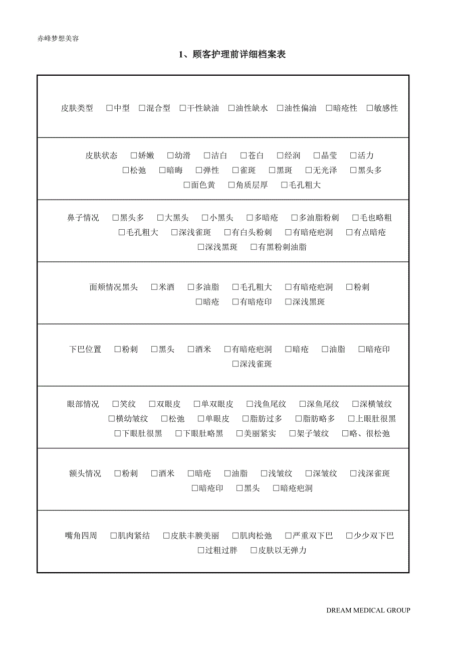 美容院顾客管理档案表.doc_第2页