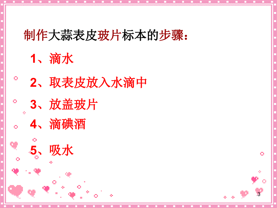 小学科学六年级下册用显微镜观察身边的生命世界二ppt课件_第3页