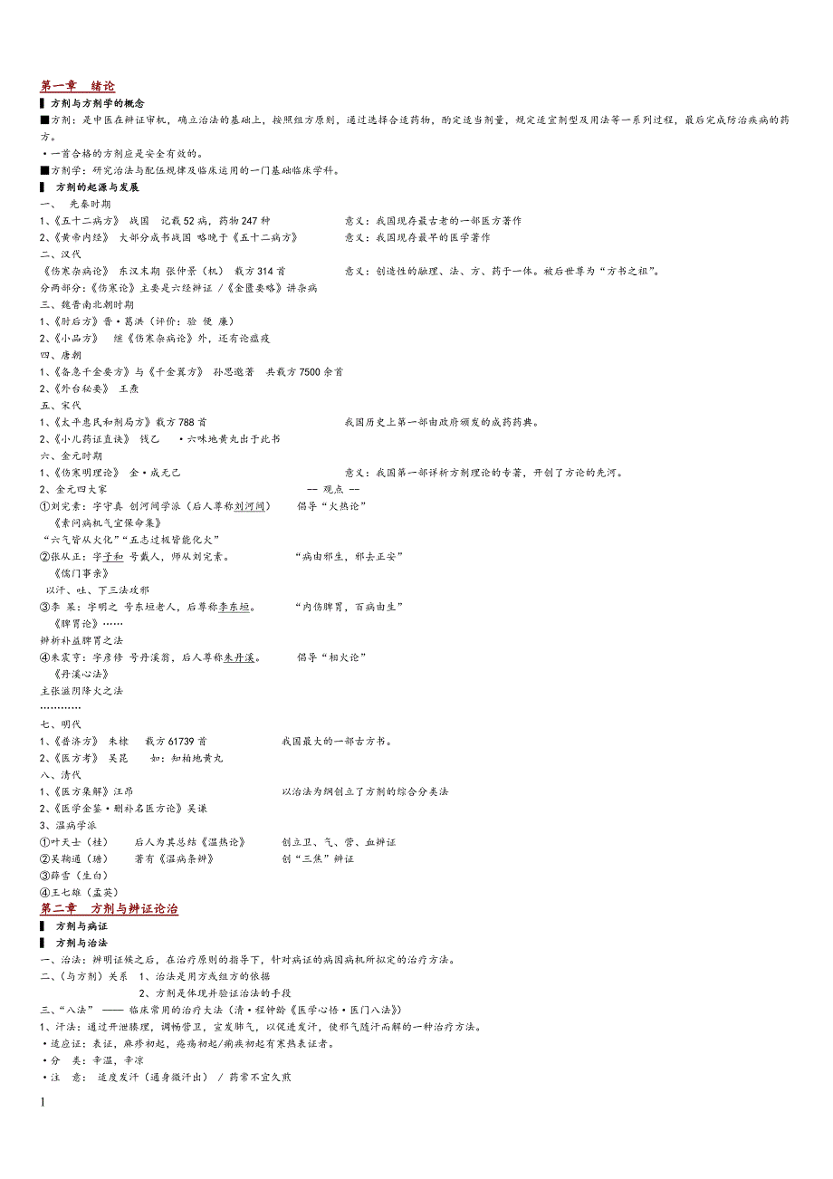 方剂学笔记-完美打印版(精心整理).doc_第1页