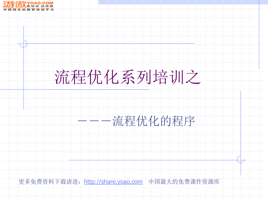 流程优化系列培训之程序3_第1页