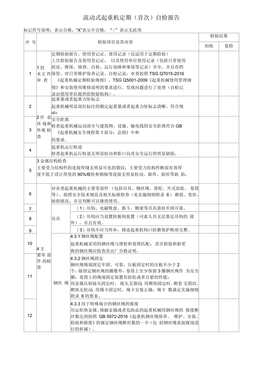 企业流动式起重机定期自检报告版_第3页