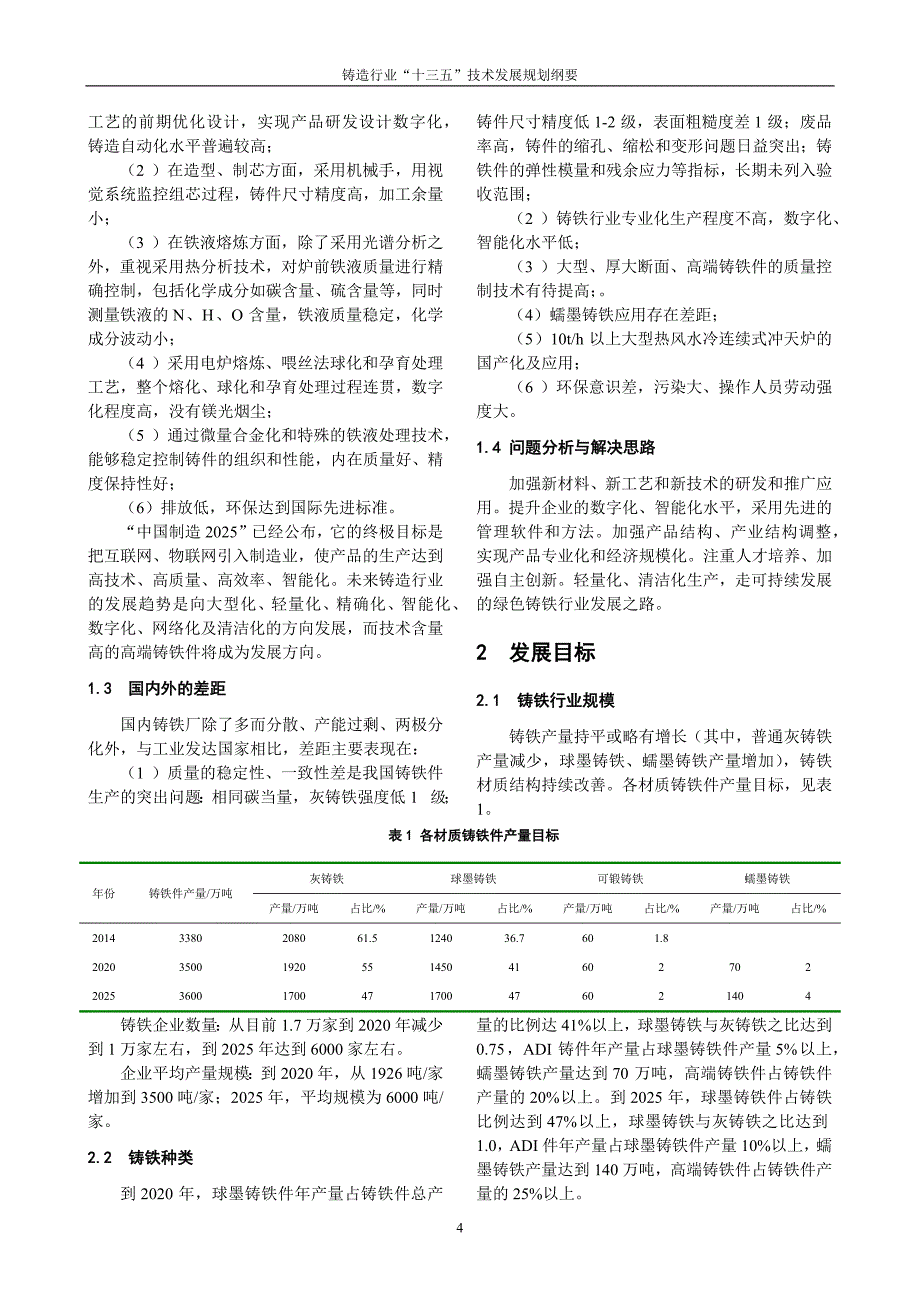 铸造行业“十三五”技术发展规划纲要_第4页