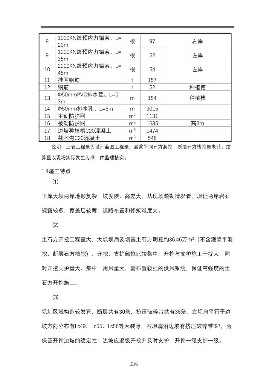 大坝开挖支护施工方案(DOC 44页)_第5页