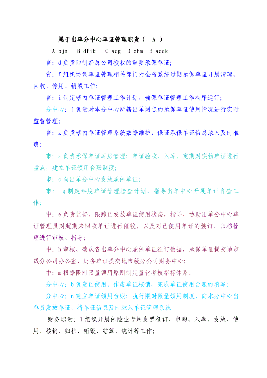 单证上岗考试模拟试题_第3页