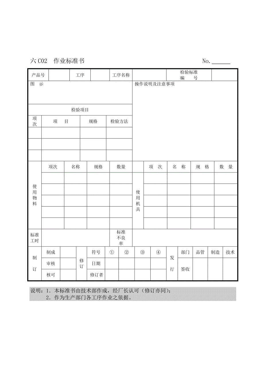 某公司质量管理表格汇总26_第2页