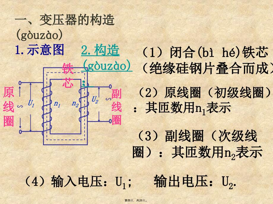 变压器(专业经典)总结教学提纲_第4页