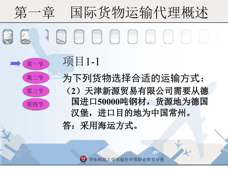 国际货运代理实务教学课件PPT_第5页