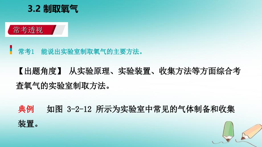 九年级化学上册第三章维持生命之气mdash氧气3.2制取氧气练习课件新版粤教版_第2页