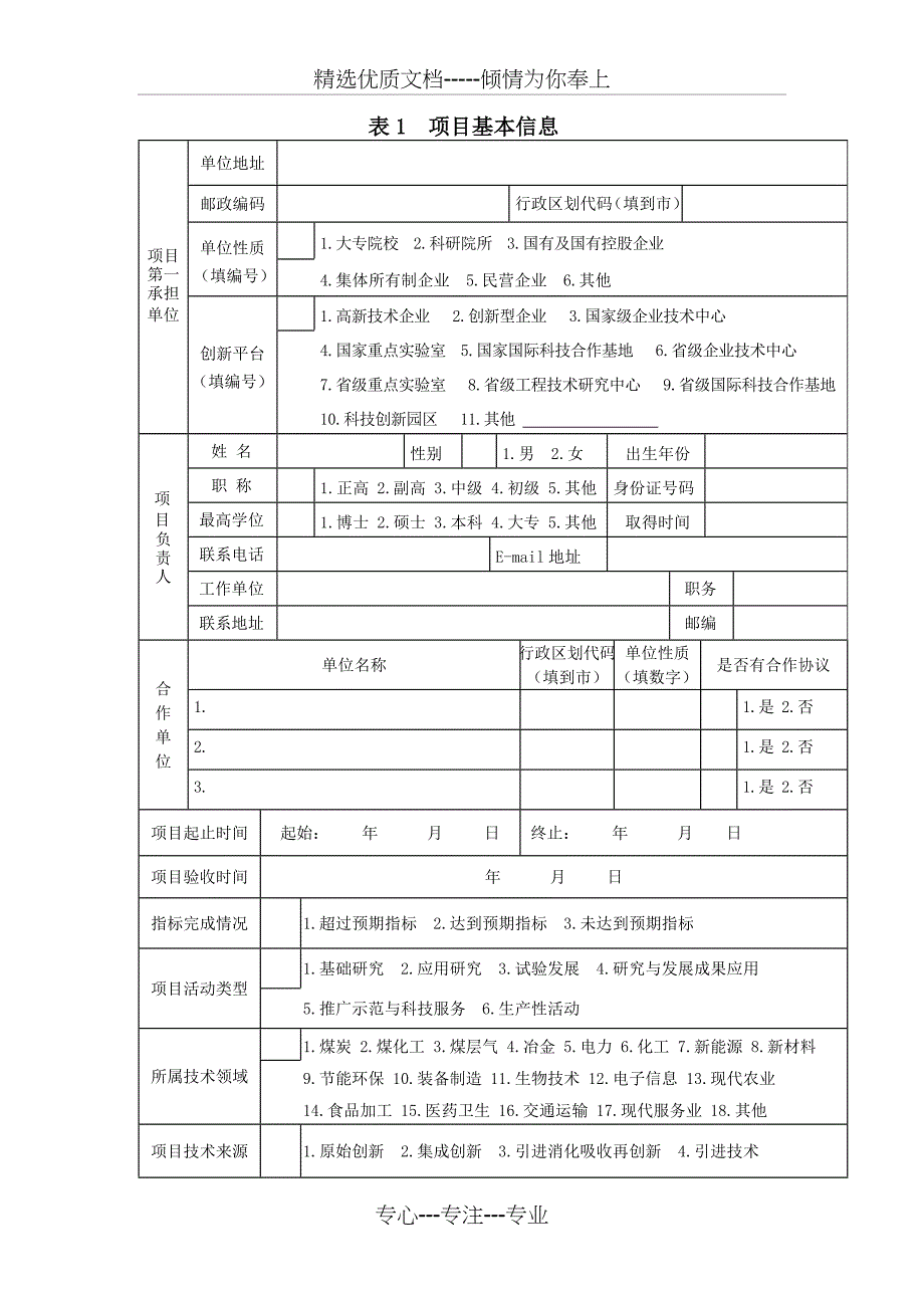 项目信息表_第3页