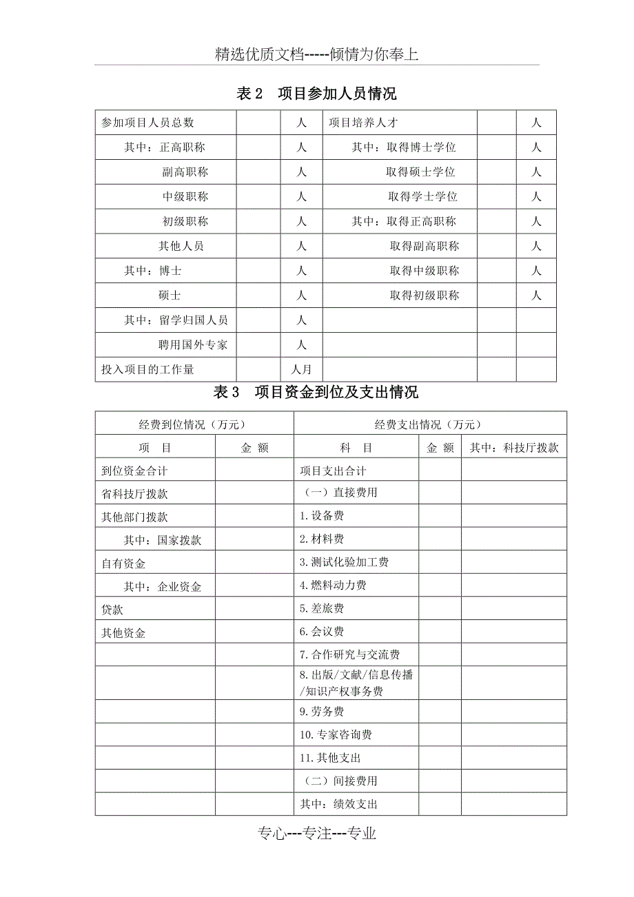 项目信息表_第4页