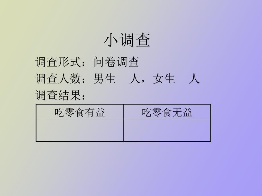 零食的危害小课题研究_第2页