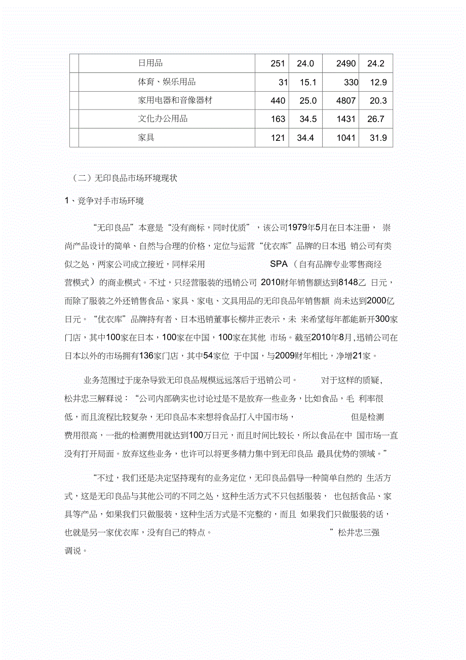 无印良品市场调查分析_第4页