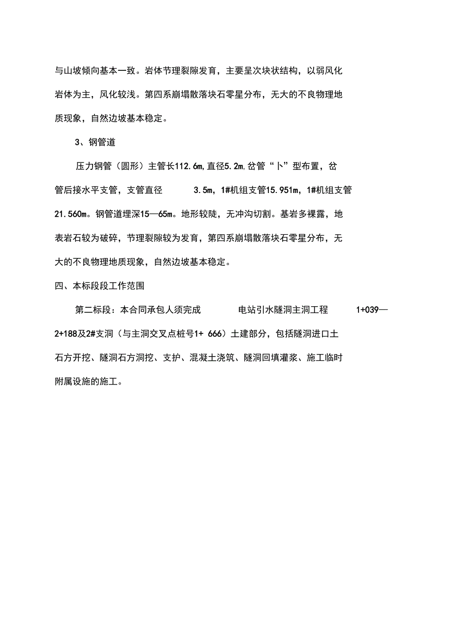 [云南]电站引水系统工程施工组织设计概要_第2页