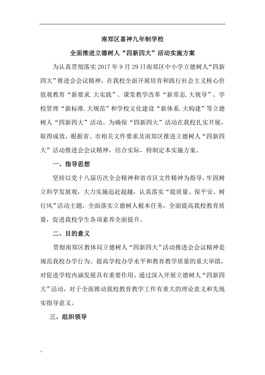 ”四新四大“方案.doc_第1页