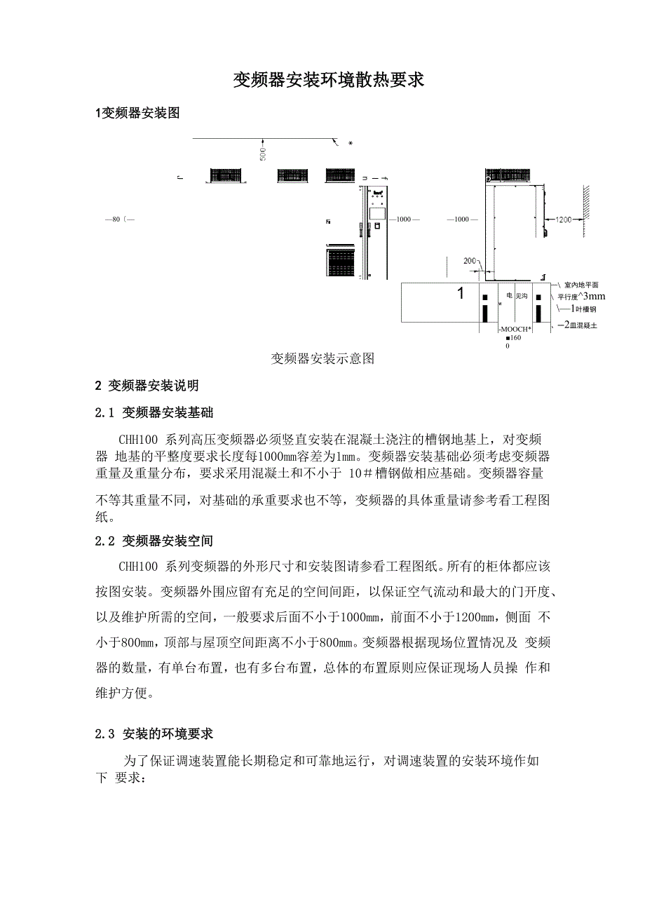 变频器安装环境散热要求_第1页