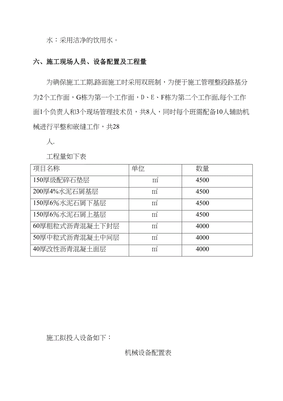 c级配碎石基层及水泥稳定碎石层施工方案(路拌法孵化中心)(DOC 30页)_第4页