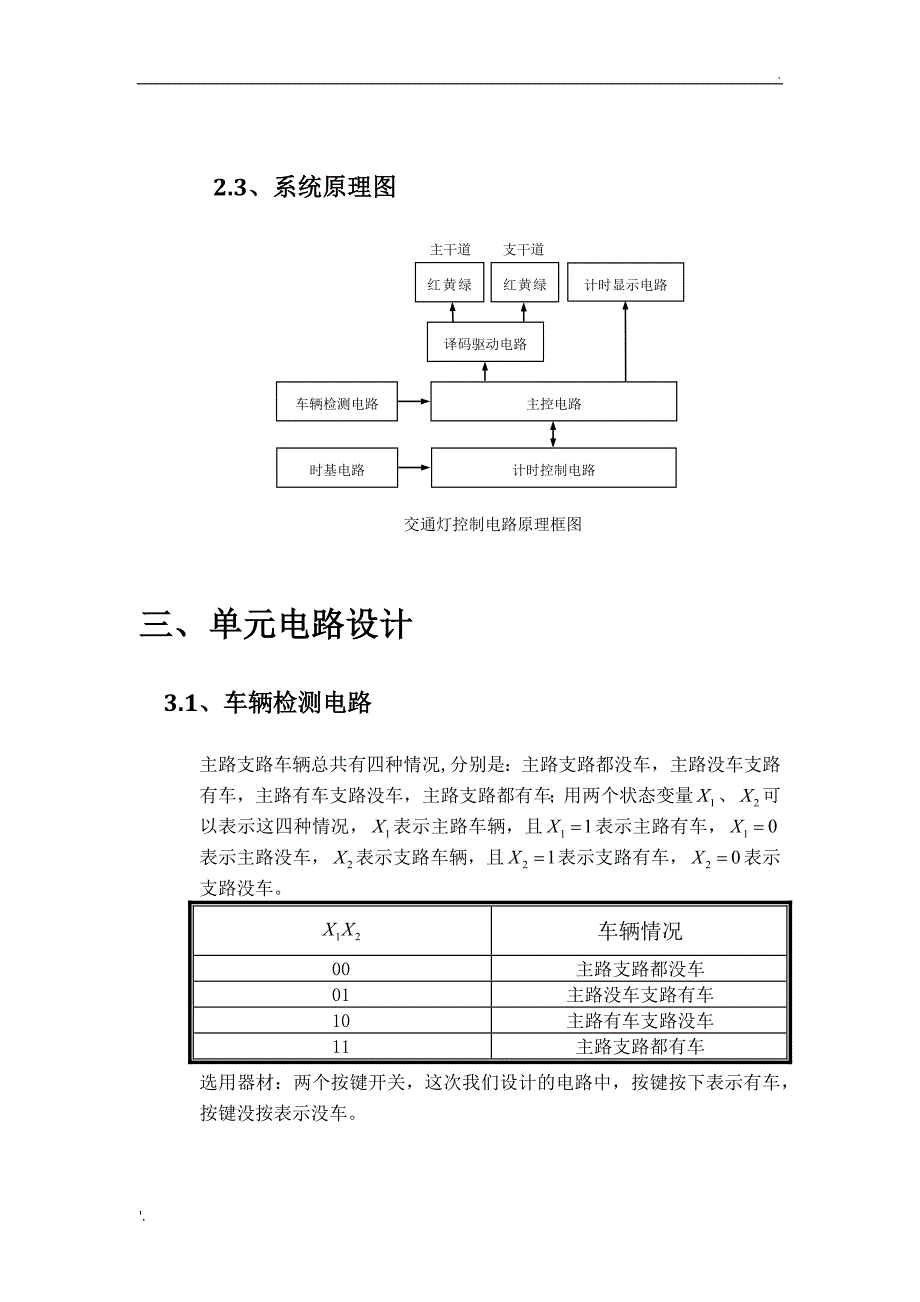 交通信号灯控制器实验报告_第3页