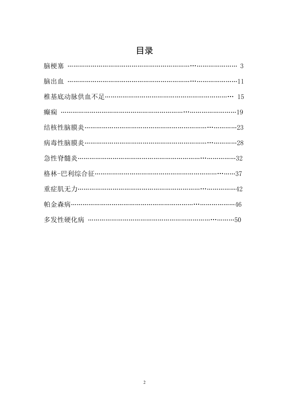 神经内科标准护理计划_第2页