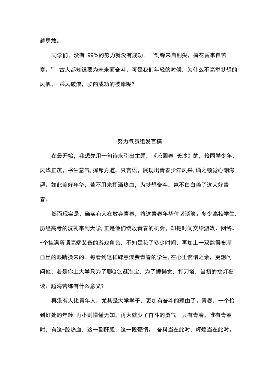 努力气氛组发言稿_第2页