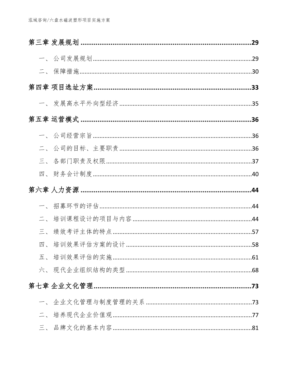 六盘水磁波塑形项目实施方案范文参考_第2页